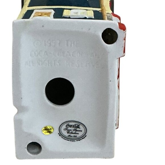 Vintage Coca Cola 1997 Town Square Village House Light Up Wiley Sons Hardware - Picture 8 of 16